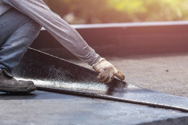 Professional Crawl Space Encapsulation technician working in Marion, KS